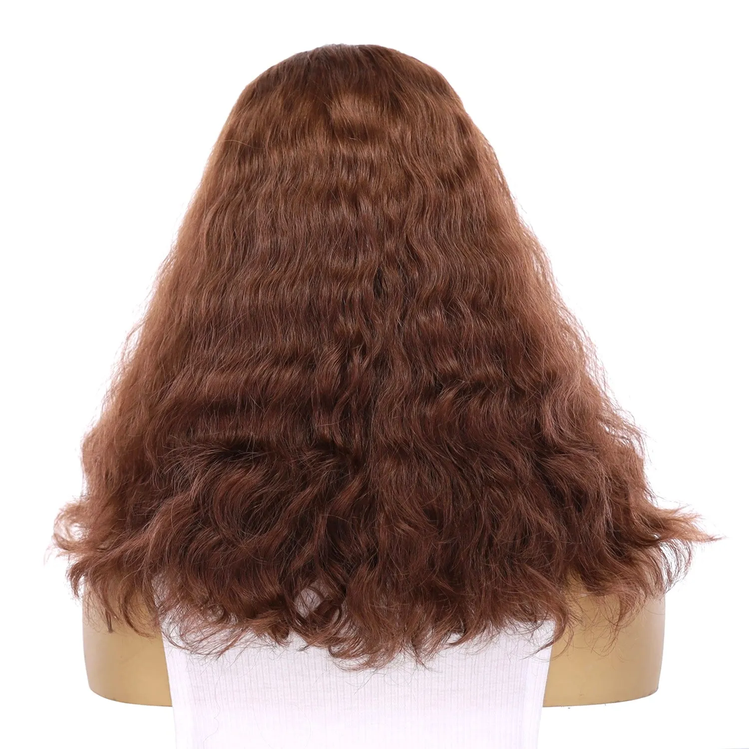 16" HatFall Wig Auburn Wavy