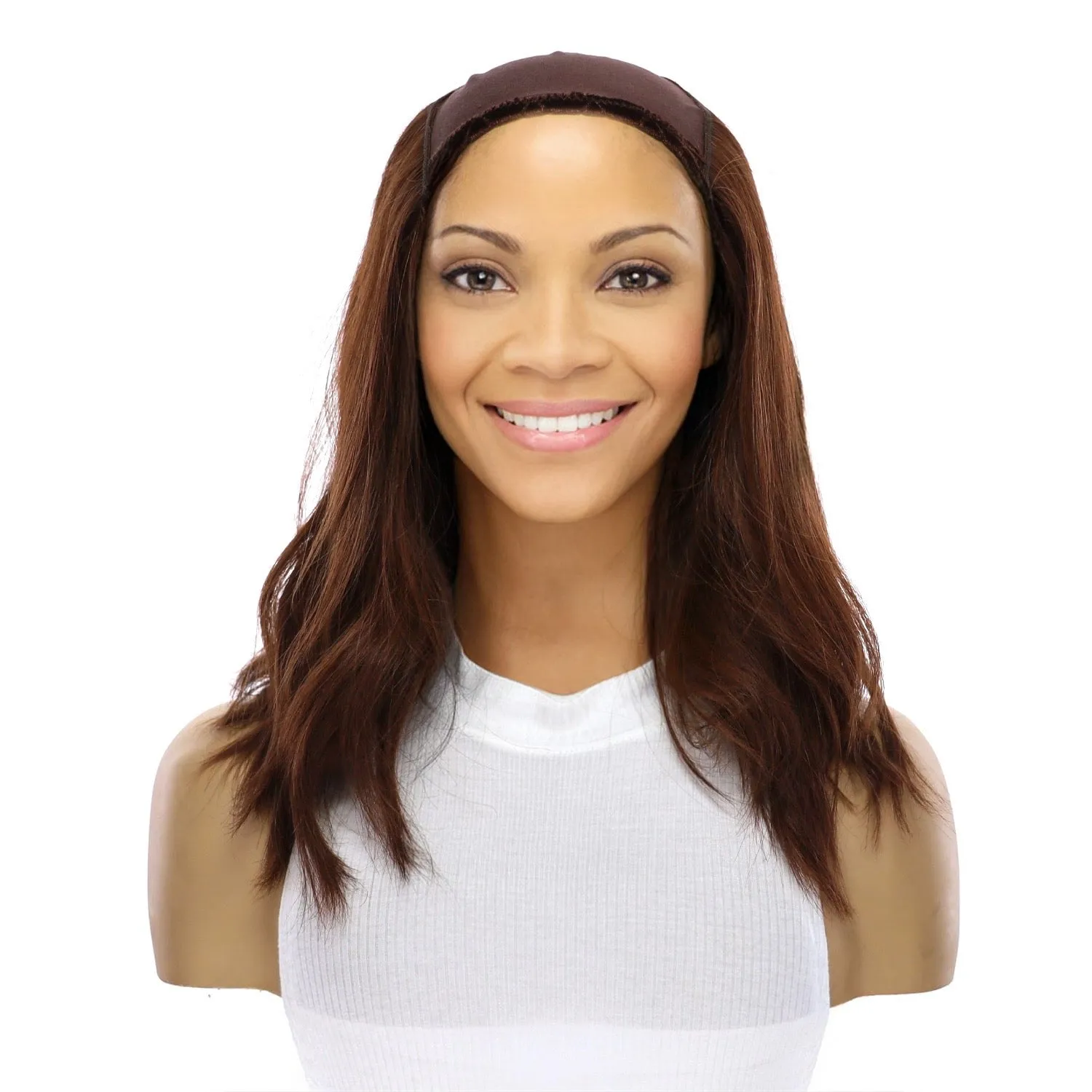 16" HatFall Wig Auburn