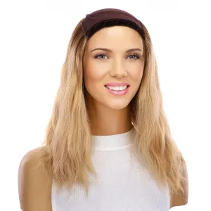 16" HatFall Wig Golden Blonde Wavy