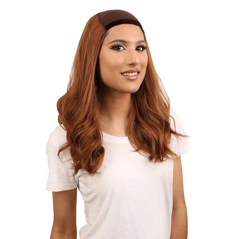 20" HatFall Wig Copper
