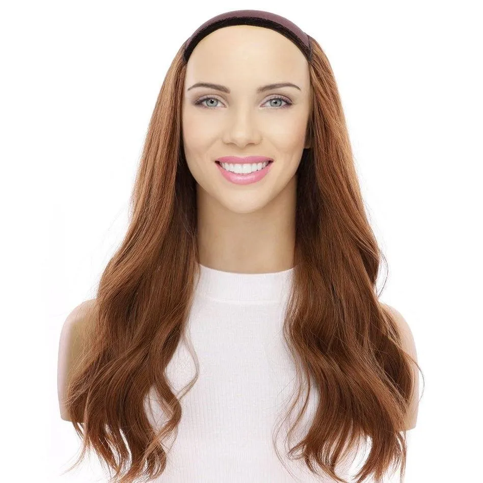 20" HatFall Wig Copper