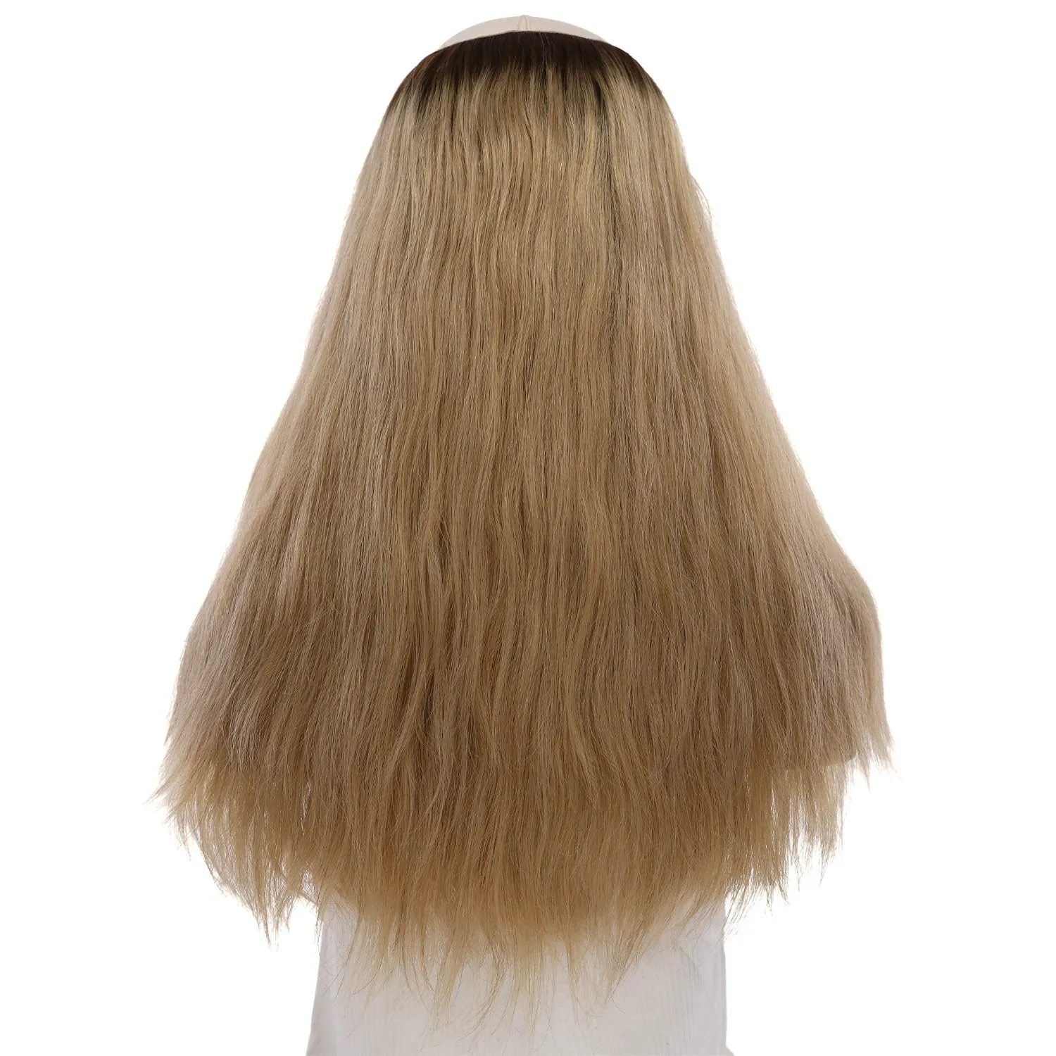 20" HatFall Wig Golden Blonde Wavy