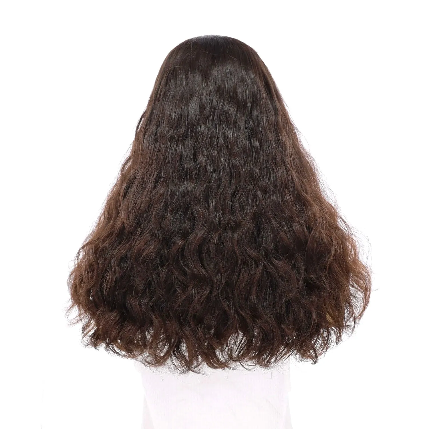 20" HatFall Wig Soft Black Wavy