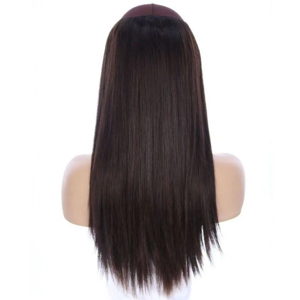 20" HatFall Wig Soft Black