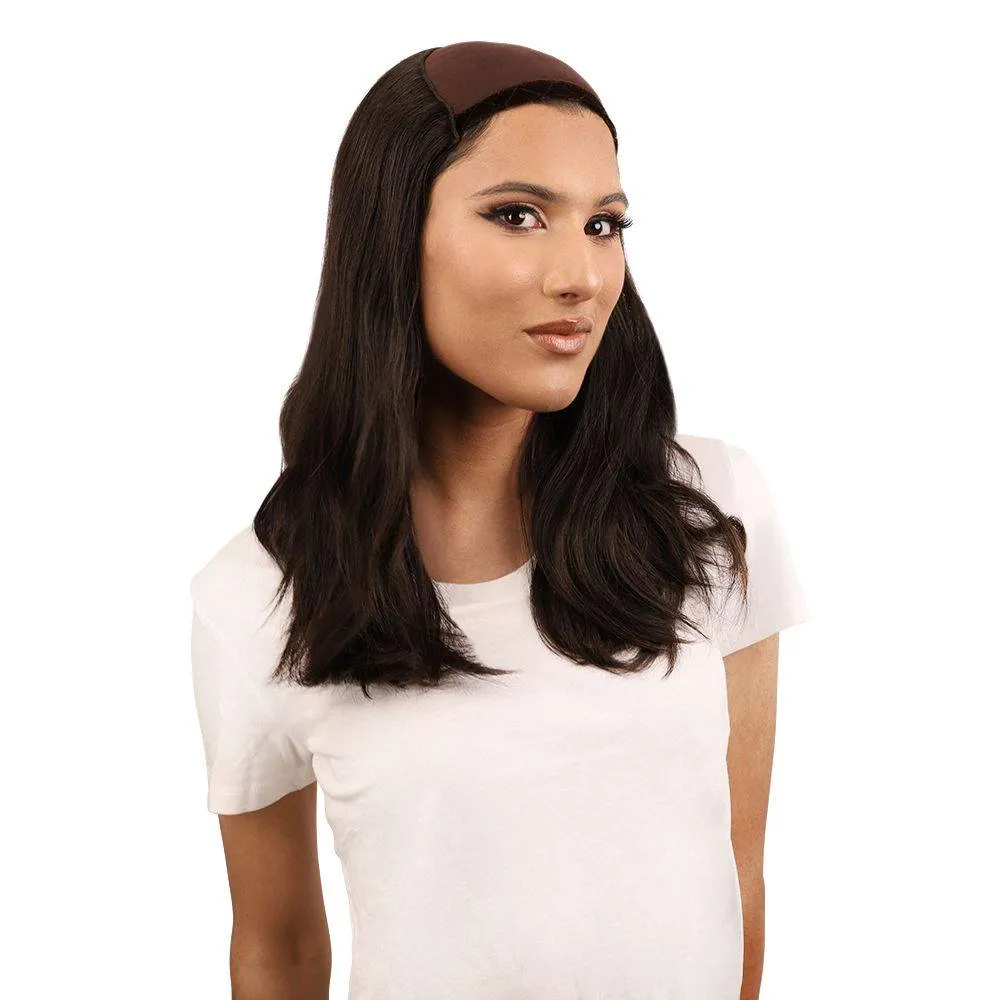 20" HatFall Wig Soft Black