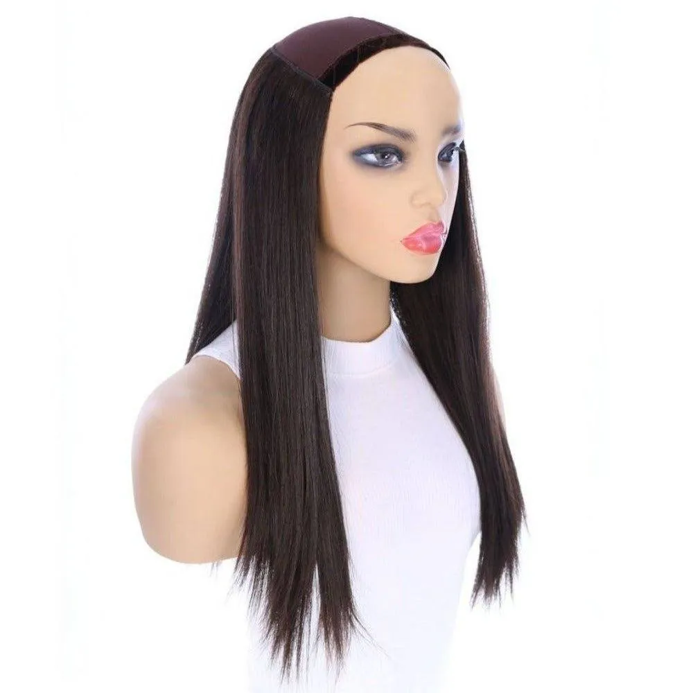 20" HatFall Wig Soft Black