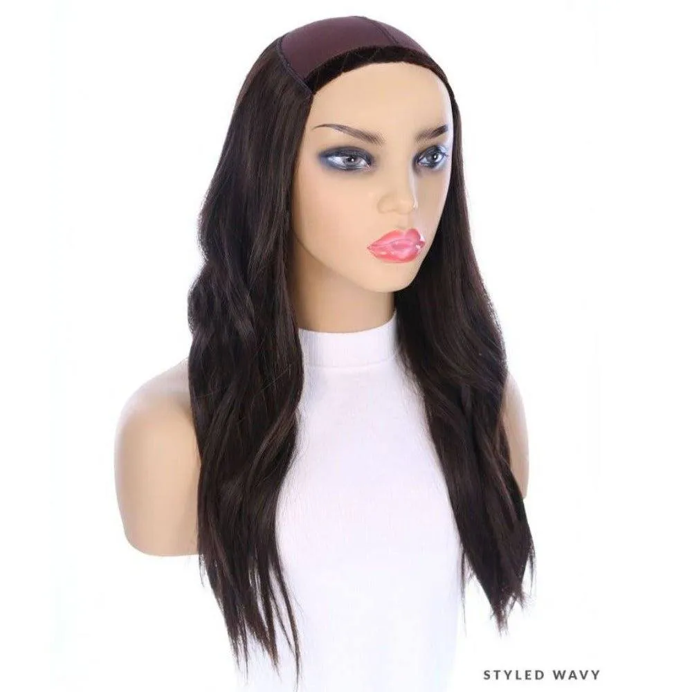 20" HatFall Wig Soft Black