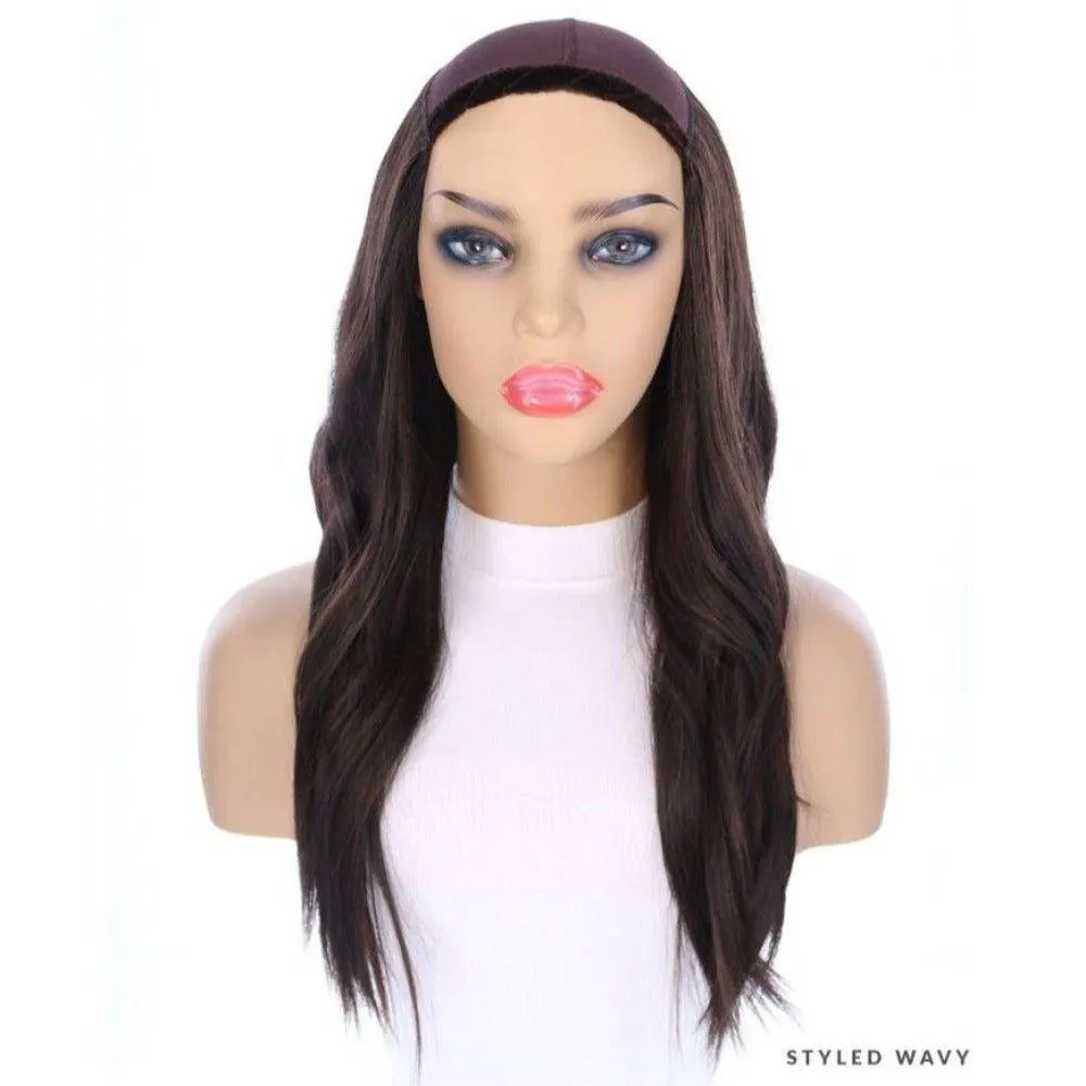 20" HatFall Wig Soft Black