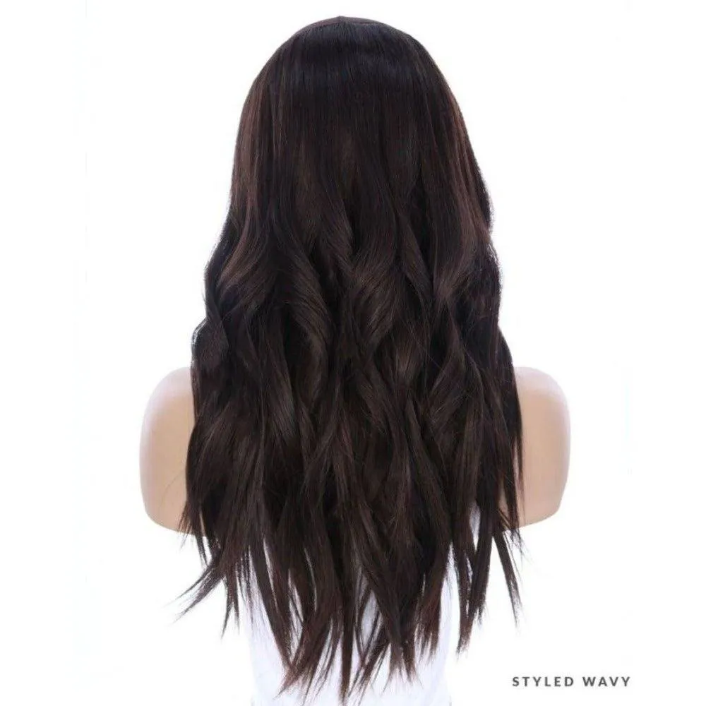 20" HatFall Wig Soft Black