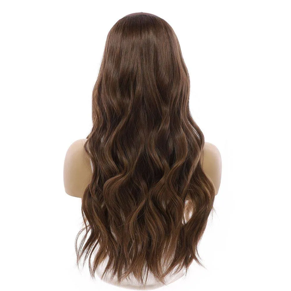 24" HatFall Wig Medium Brown Babylight