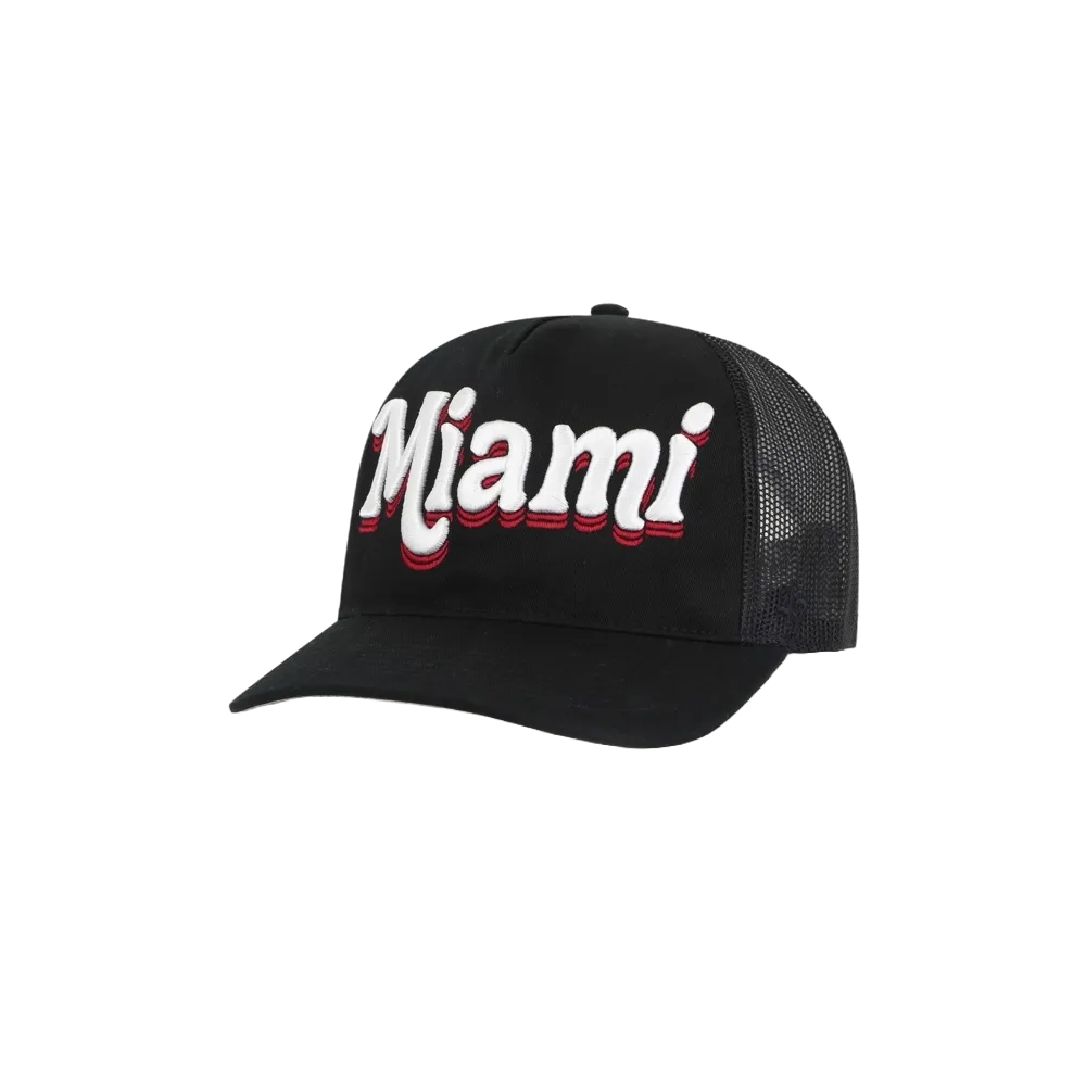 '47 Brand Miami HEAT Biloxi Women's Trucker Hat