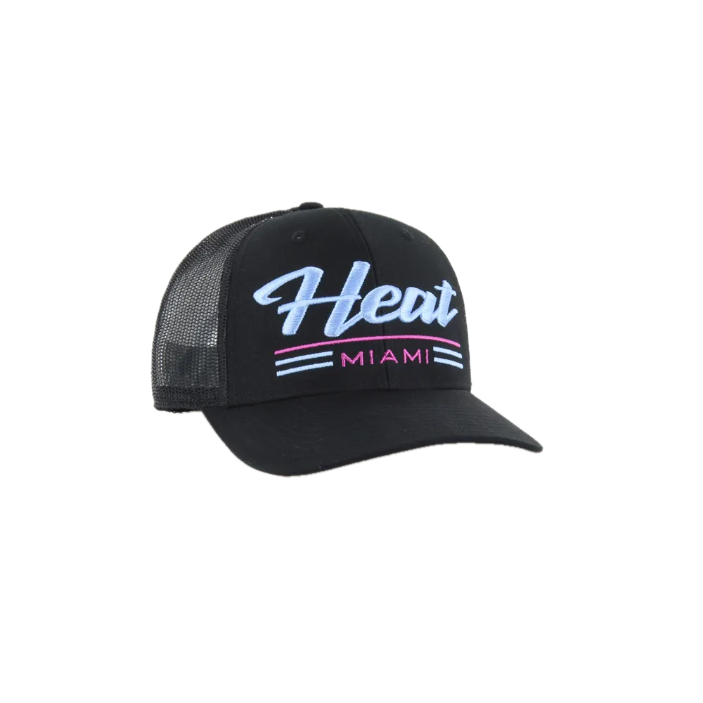 '47 Brand Miami HEAT Original Vice Garner Trucker Snapback