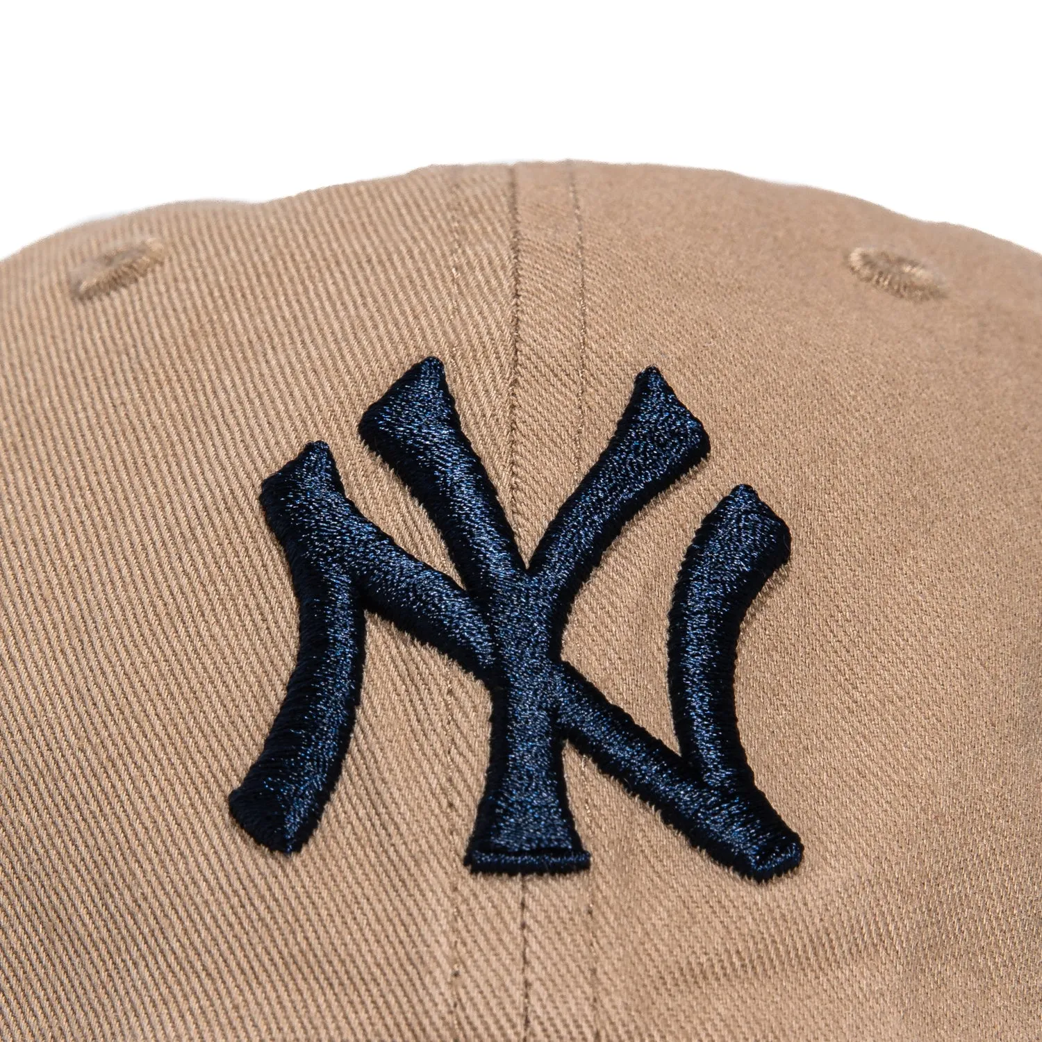 47 Brand New York Yankees Cleanup Adjustable Hat - Khaki. Navy