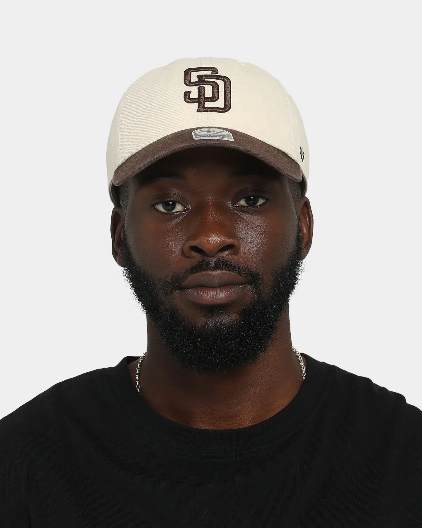 47 Brand San Diego Padres Two Tone MVP DT Snapback Natural