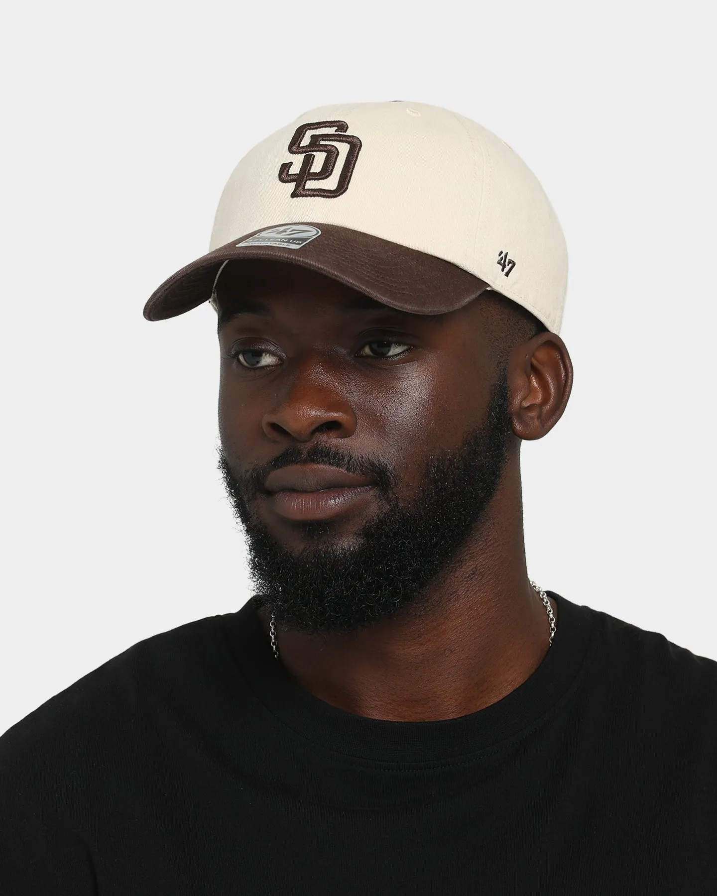 47 Brand San Diego Padres Two Tone MVP DT Snapback Natural