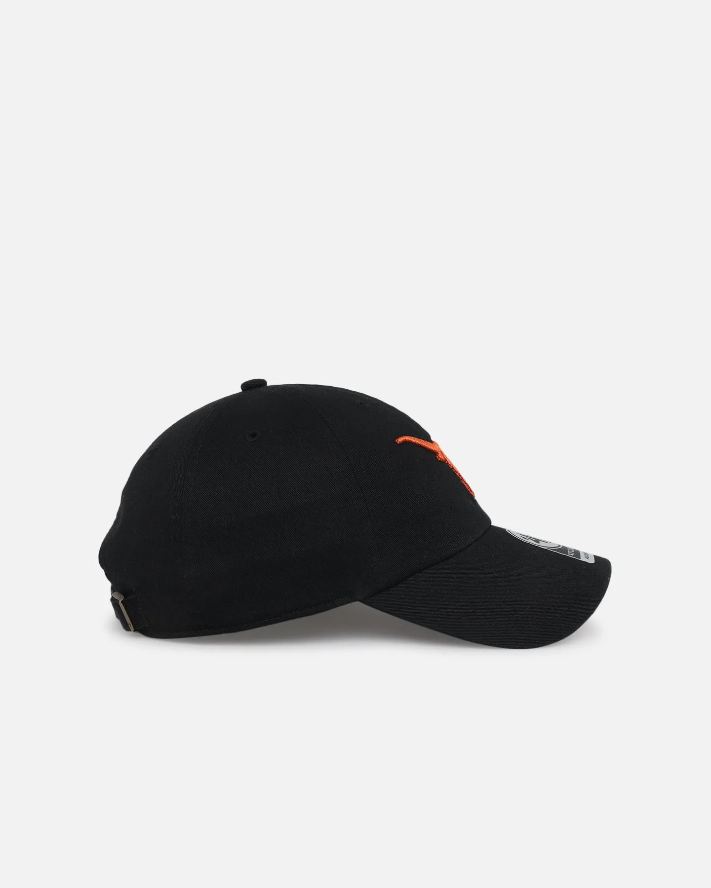 47 Brand Texas Longhorns 47 Clean Up Strapback Black