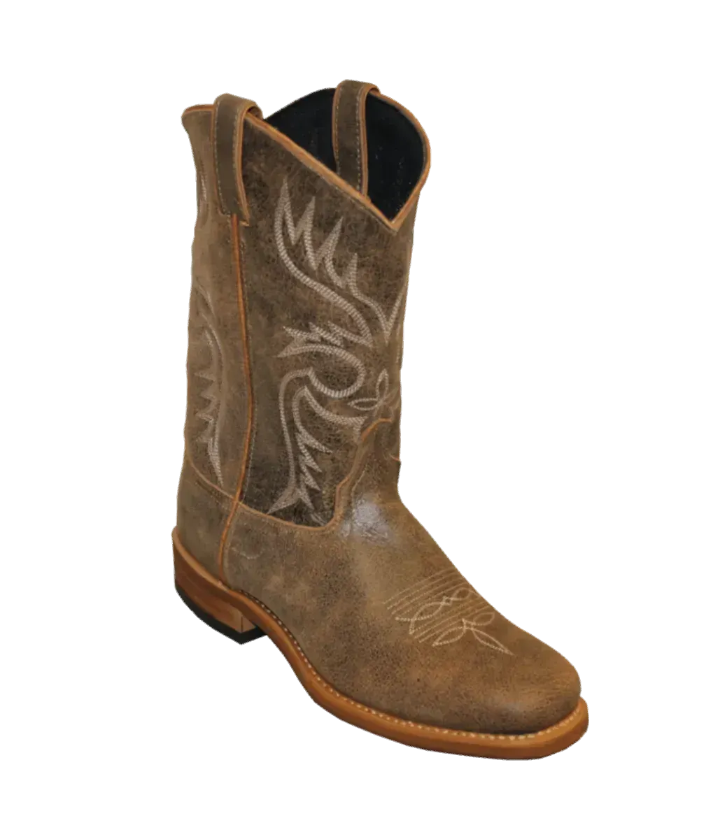 Abilene 11 Stockman - Leather Cowboy Boots