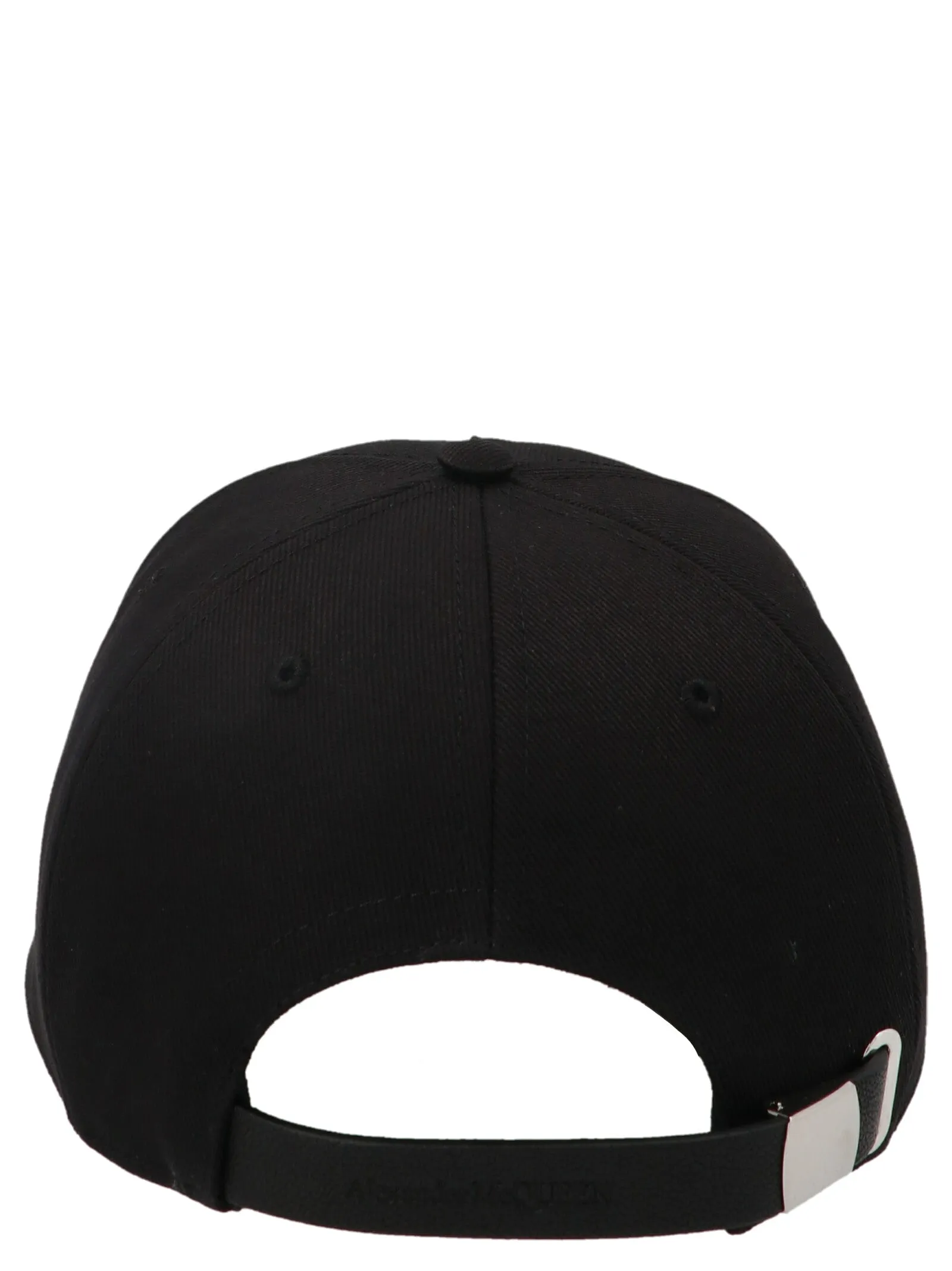 Alexander McQueen Logo Embroidered Zip Detailed Baseball Cap