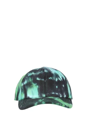 AMI Tie-Dyed Printed Baseball Cap