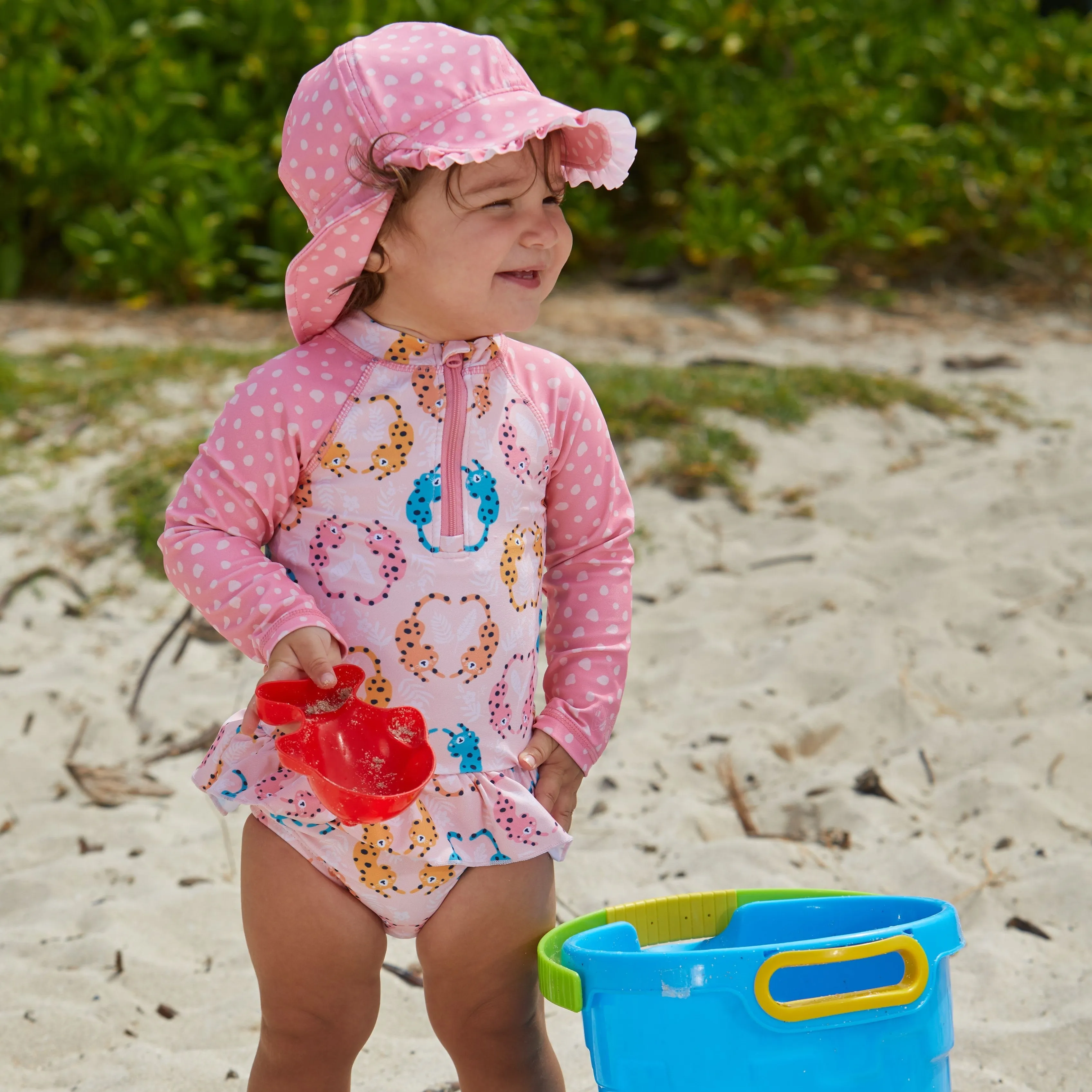 Baby Girl's Swim Flap Hat | FINAL SALE