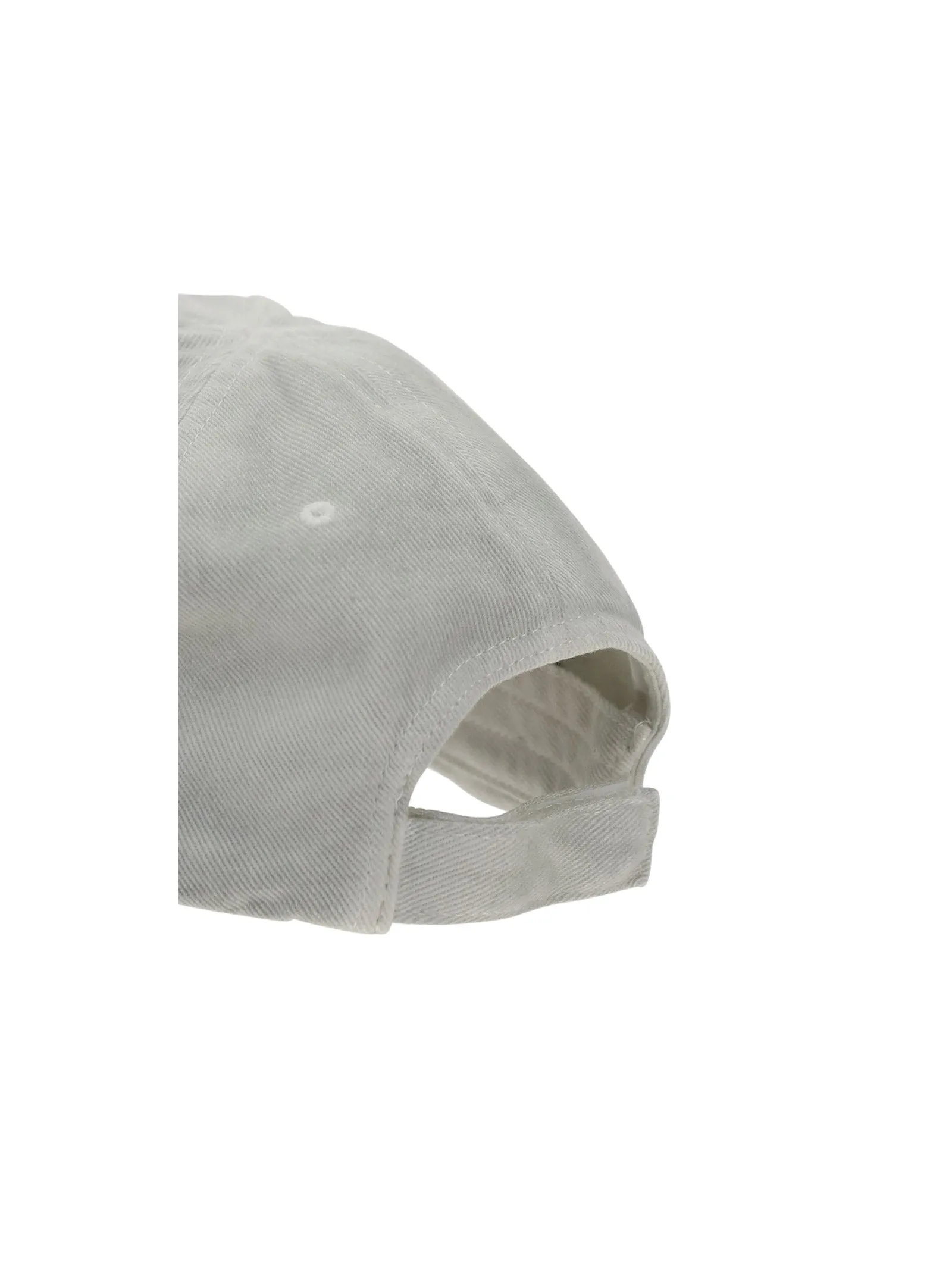 Balenciaga Logo Embroidered Washed-Out Effect Baseball Cap