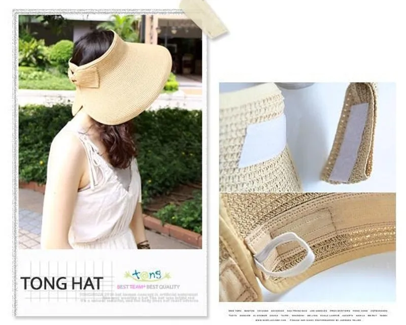 Beach Hats For Women Straw Hat UV Adult Parent-Child Hat