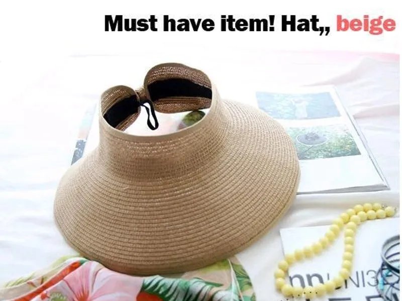 Beach Hats For Women Straw Hat UV Adult Parent-Child Hat
