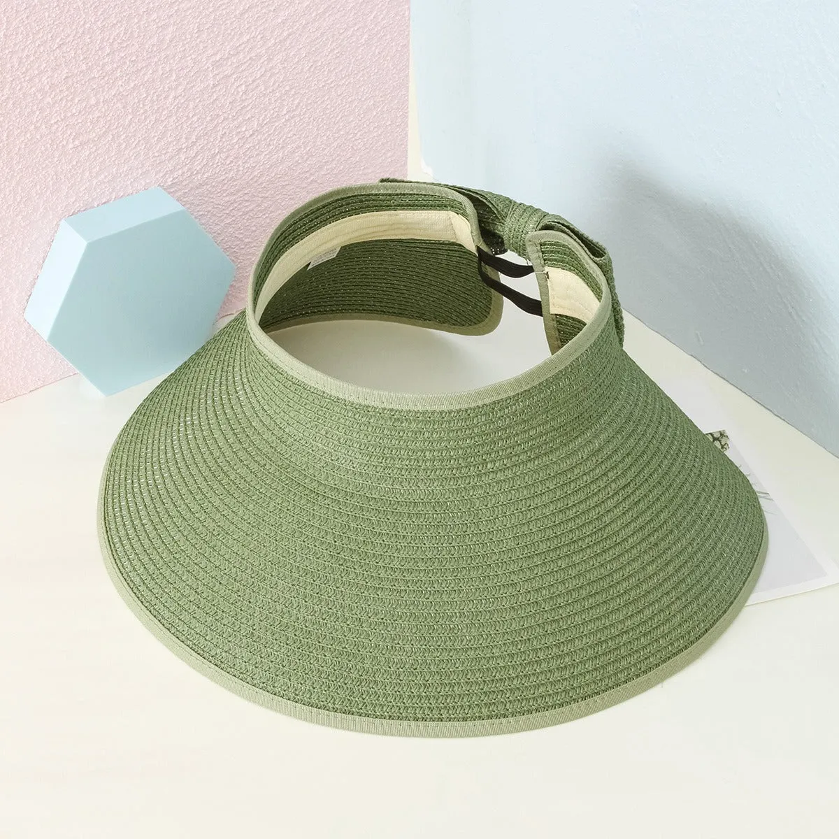 Beach Hats For Women Straw Hat UV Adult Parent-Child Hat