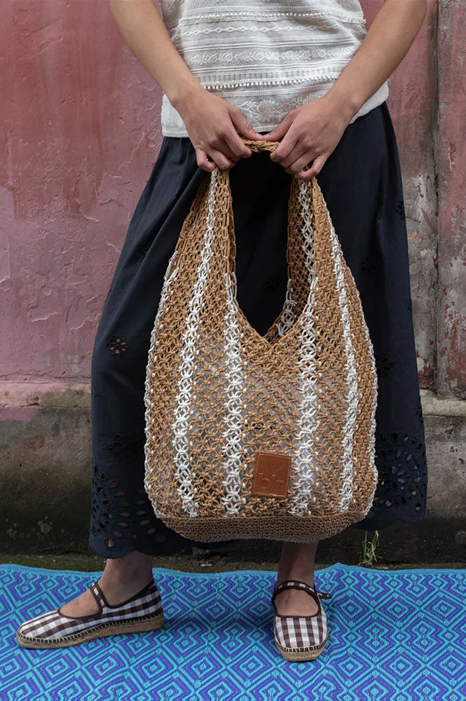 Bellerose Imarc Stripe A Tote Bag