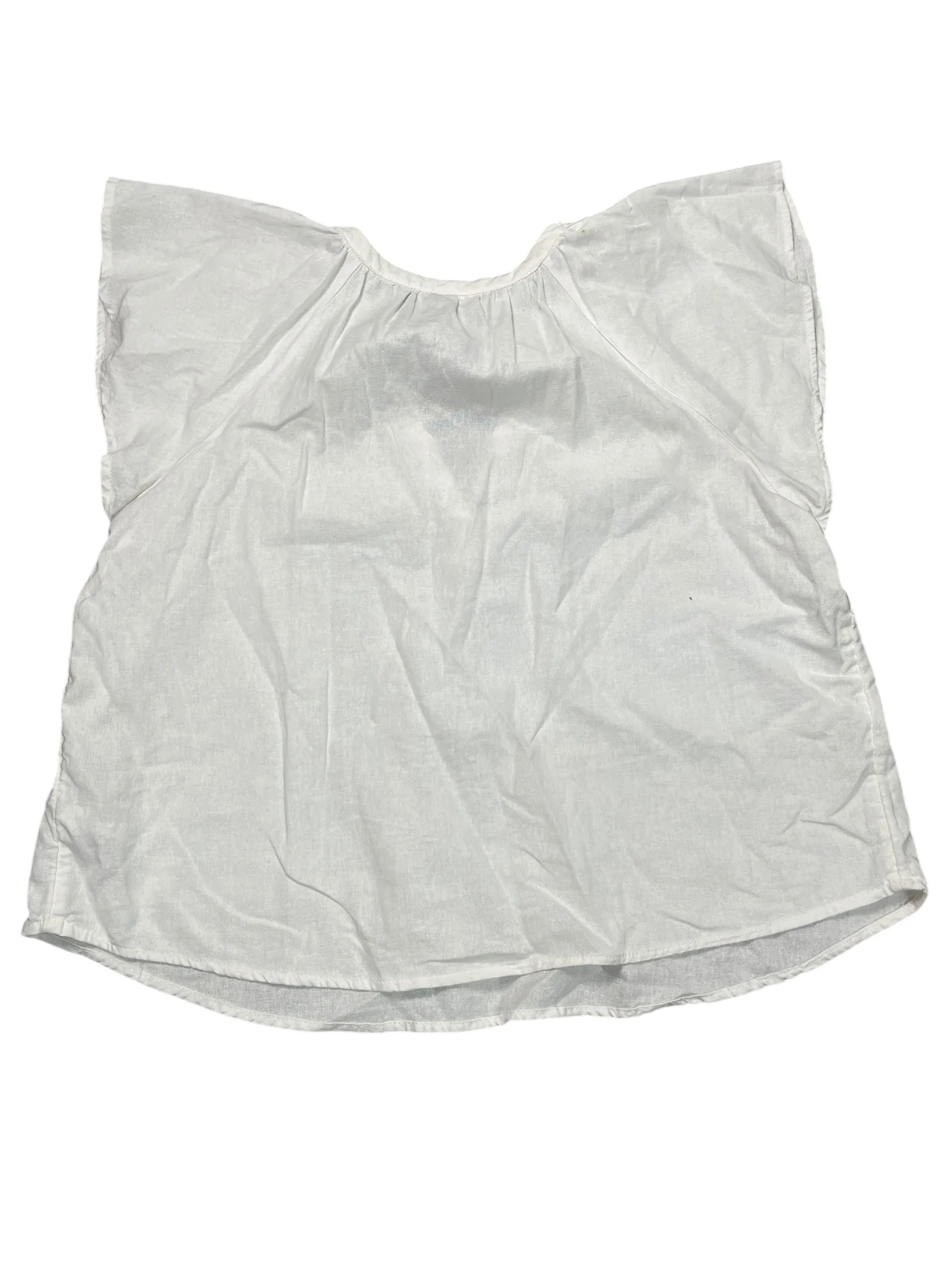 Blouse Ss By Universal Thread In White, Size:L