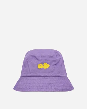 Bubble Logo Bucket Hat Purple