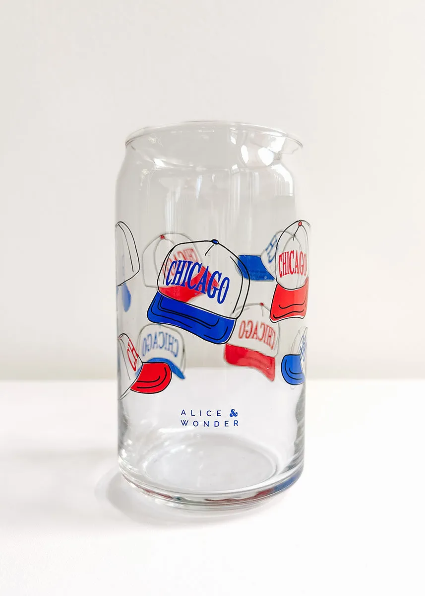 Chicago Puff Hat Can Glass