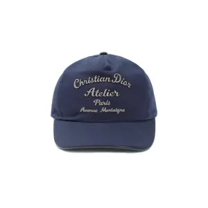 Christian Dior Logo Embroidered Baseball Cap