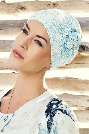 Christine Headwear - Lotus Printed Turban #2102