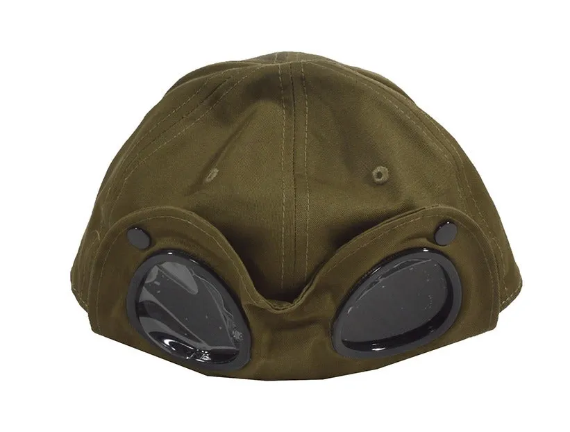 C.P. Company Kids Logo Embroidered Baseball Hat
