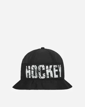 Crinkle Bell Bucket Hat Black