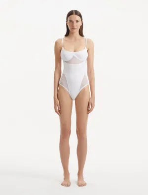 Darya White Swimsuit