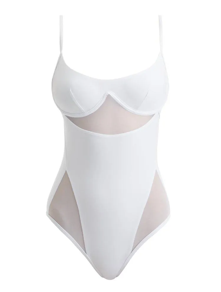 Darya White Swimsuit