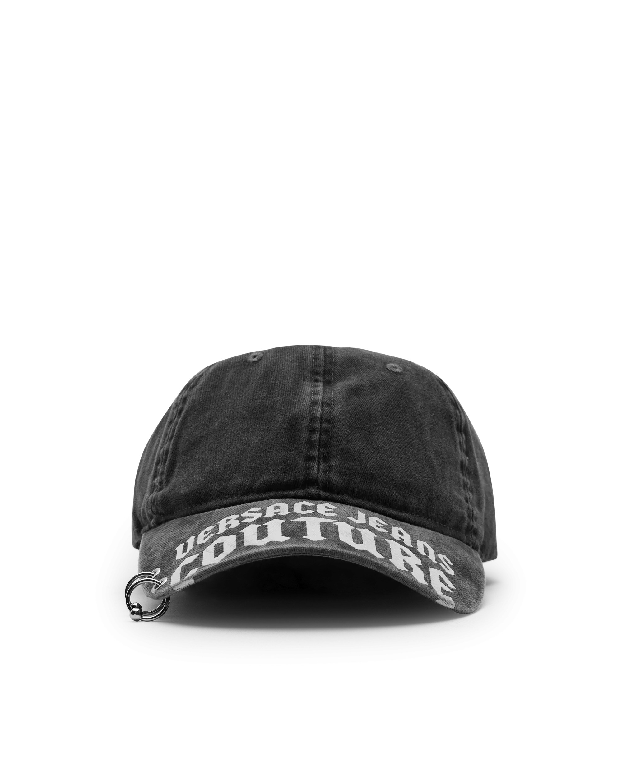 Double Ring Denim Baseball Cap