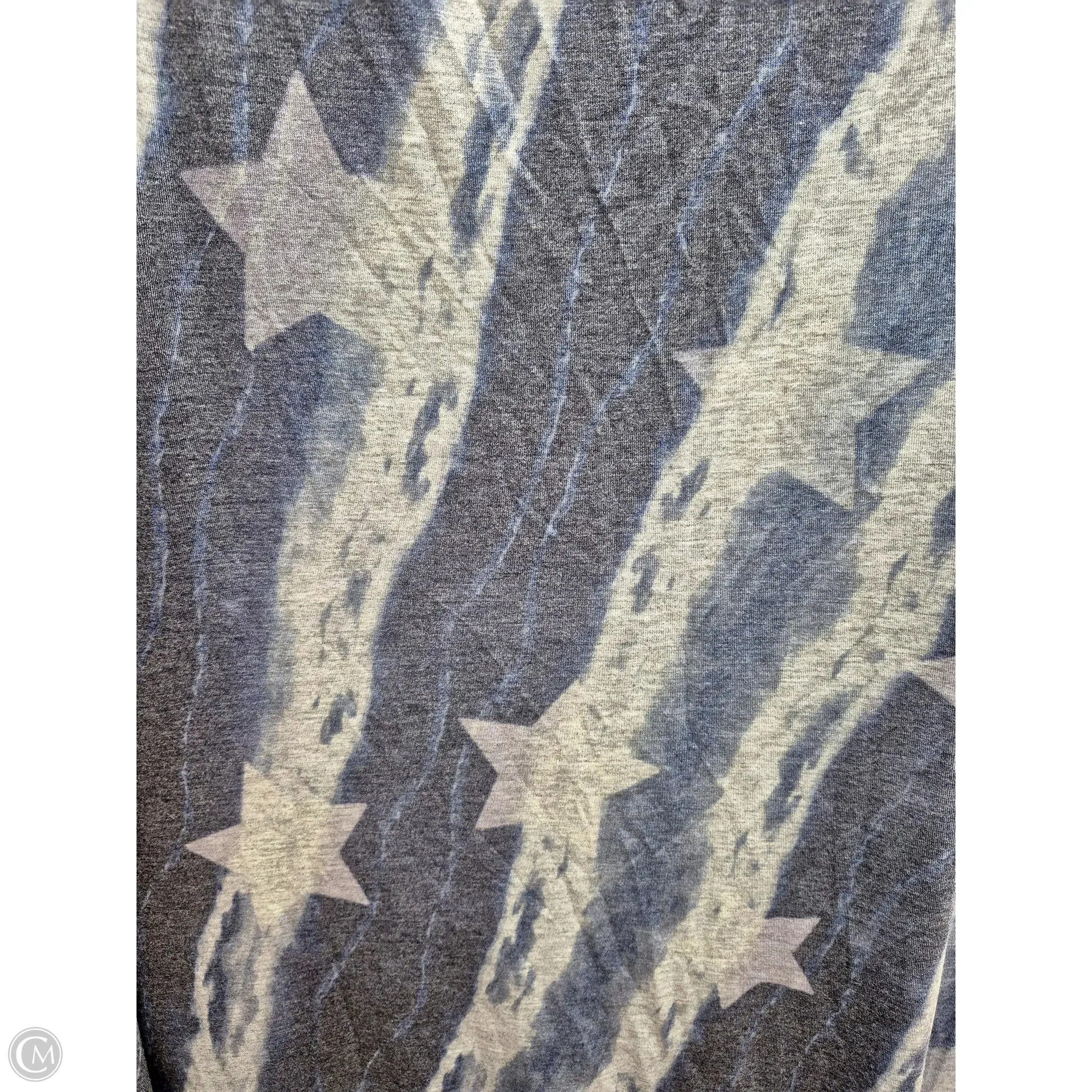 Dress Casual Maxi By One World In Blue & Grey, Size: M