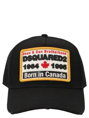 Dsquared2 Logo Embroidered Baseball Cap