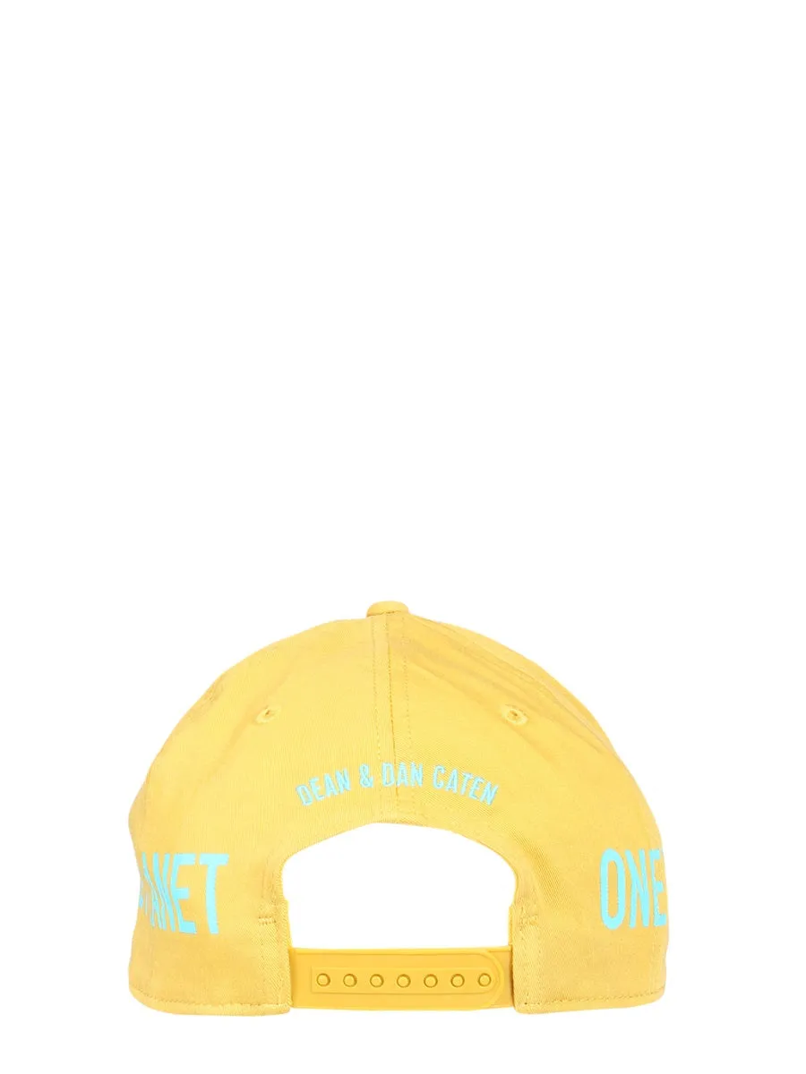 Dsquared2 Logo Print Baseball Cap