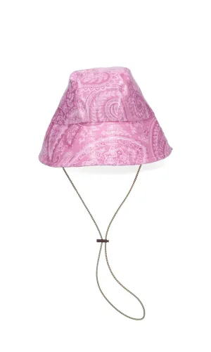 Etro Paisley Printed Drawstring Sun Hat