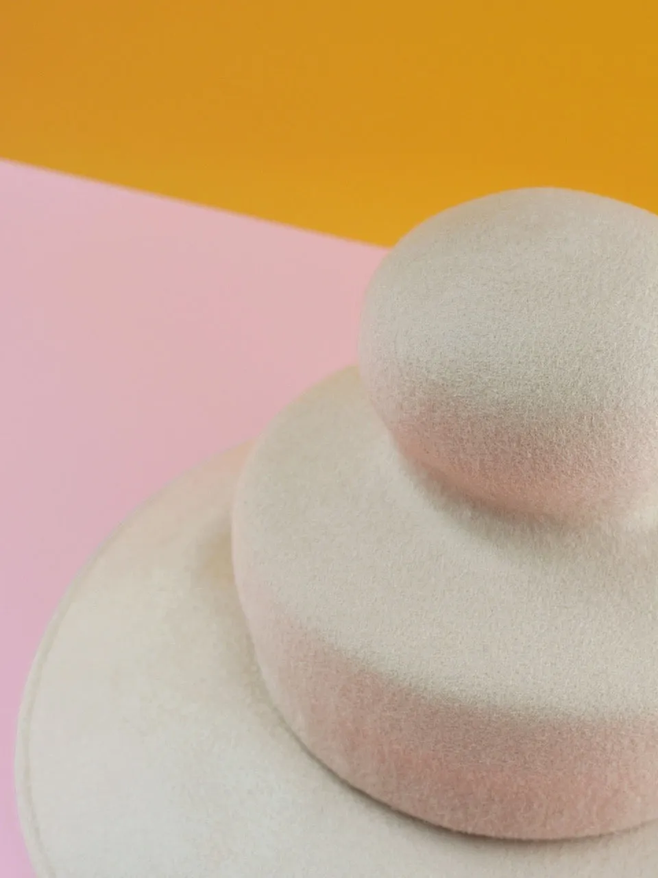 Felt Soufflet Hat - Camel