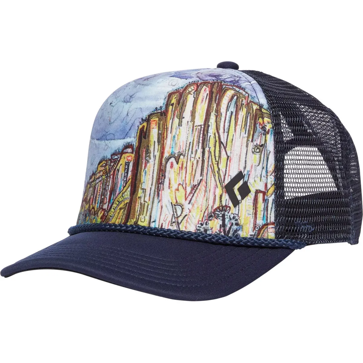 Flat Bill Trucker Hat