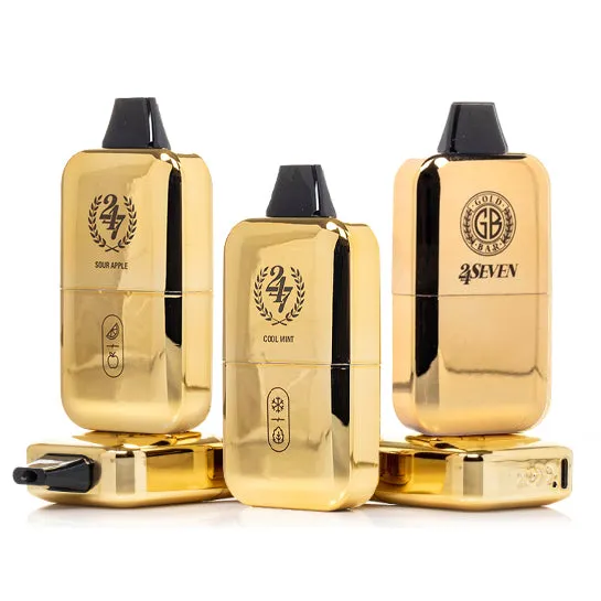 Gold Bar 24Seven 24K Disposable Vape - 24,000 Puffs