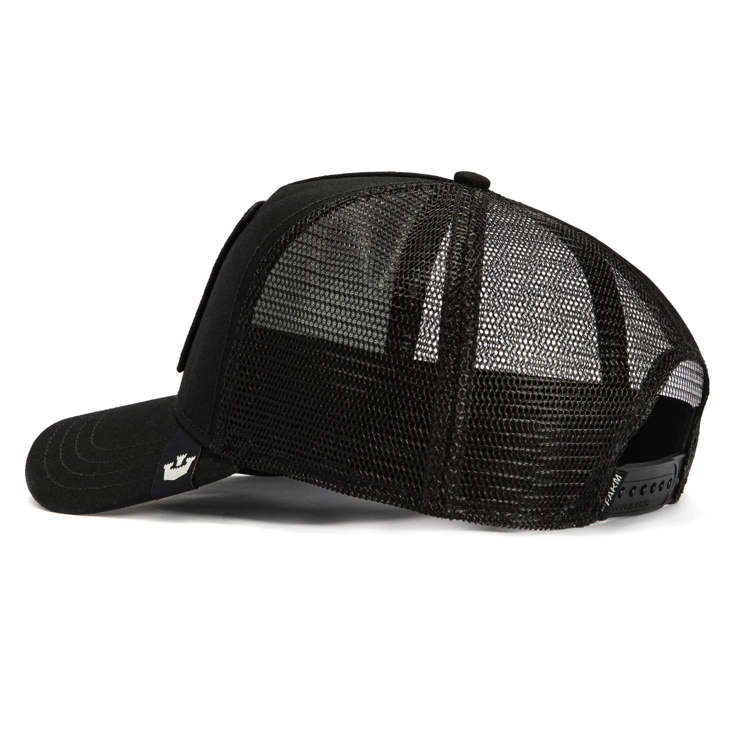 Goorin Bros The Guard Dog Adjustable Trucker Snapback Hat - Black