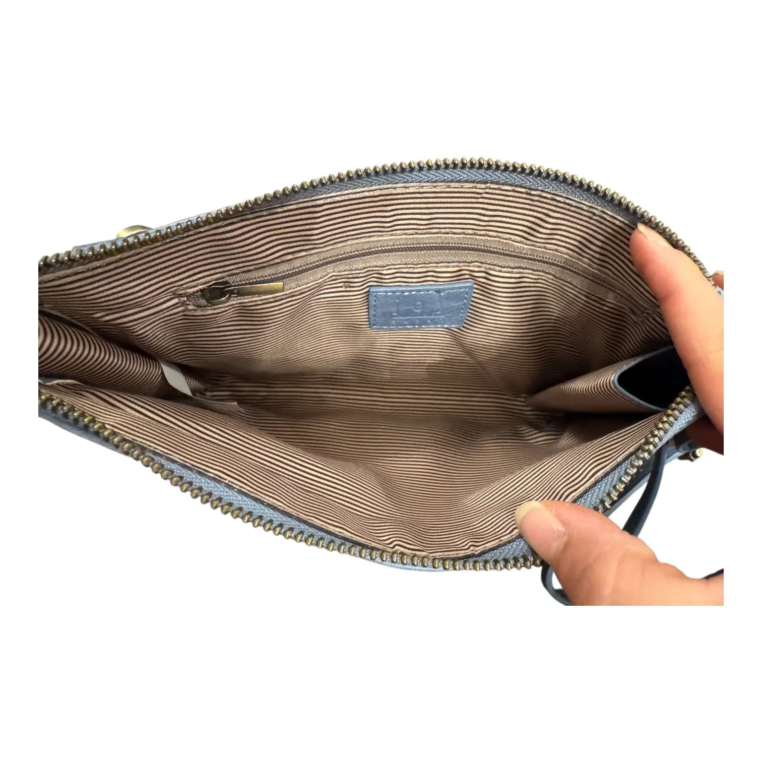 Handbag By Joy Susan In Blue, Size:Small