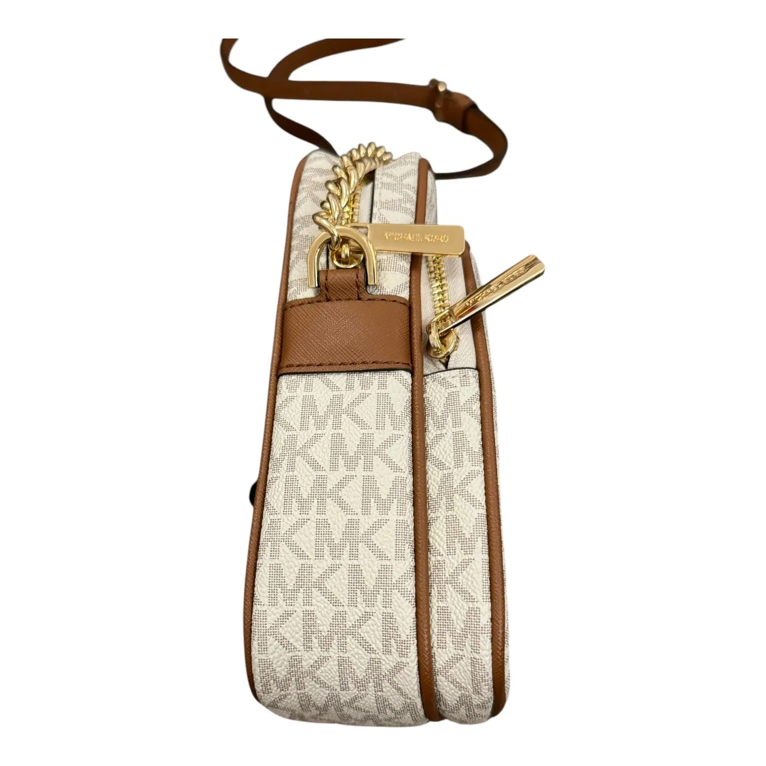Handbag Designer By Michael Kors In Tan, Size:Small