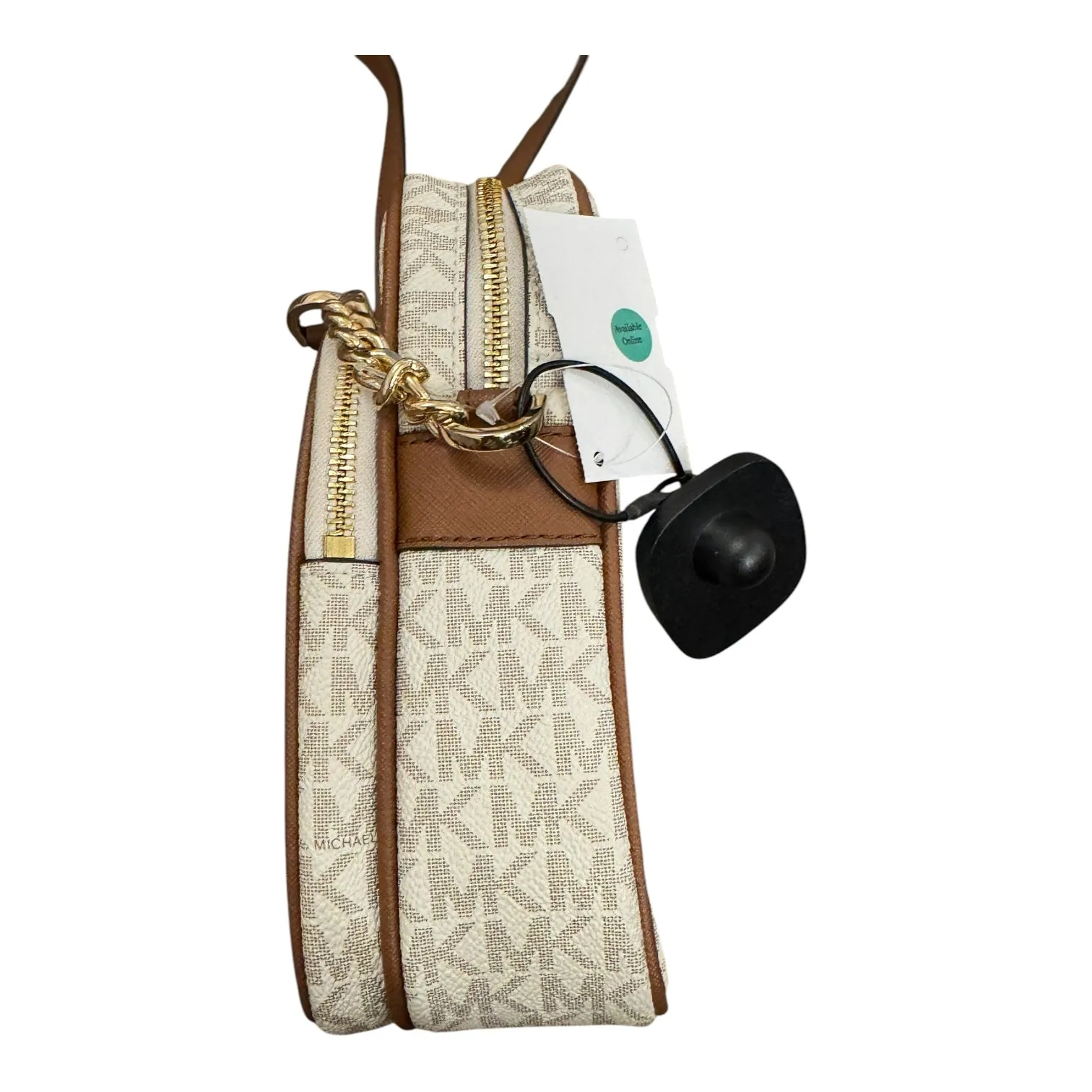 Handbag Designer By Michael Kors In Tan, Size:Small